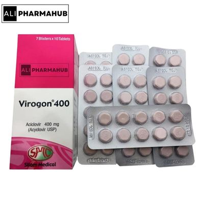 Virogon Acyclovir 400 mg (70 Tablets)